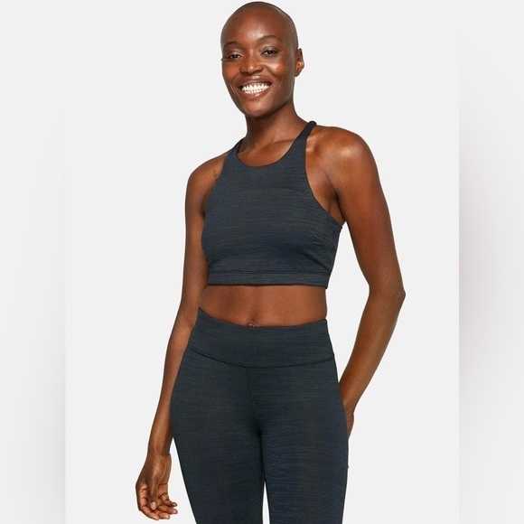 5 for $25 Outdoor Voices‎ TechSweat Crop Top in Night Size Small - Picture 1 of 6
